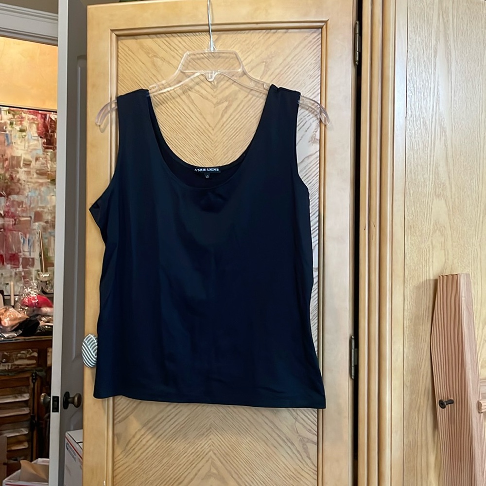 A’nue ligne black cami size 12